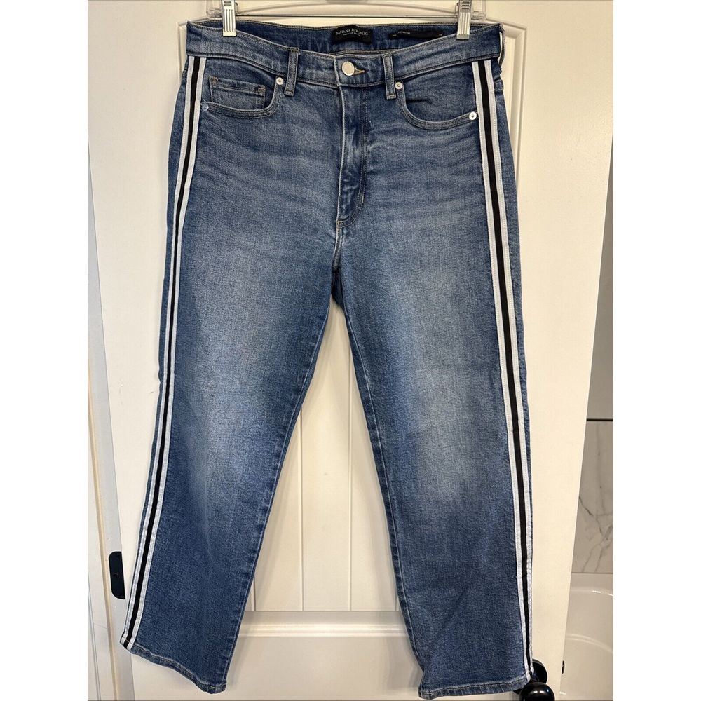 Banana Republic Jeans Women's/Jr Size 29 Mid Rise Stretch Straight Leg (29x27)